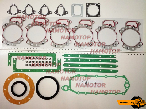 Ремкомплект двигателя KOMATSU 6D125 (Old) (верх+низ) (6150-17-1813)